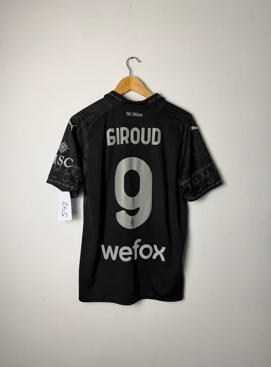 Olivier Giroud AC Milan 2023-24 fourth football shirt (M)