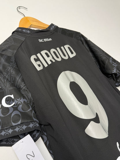 Olivier Giroud AC Milan 2023-24 fourth football shirt (M)
