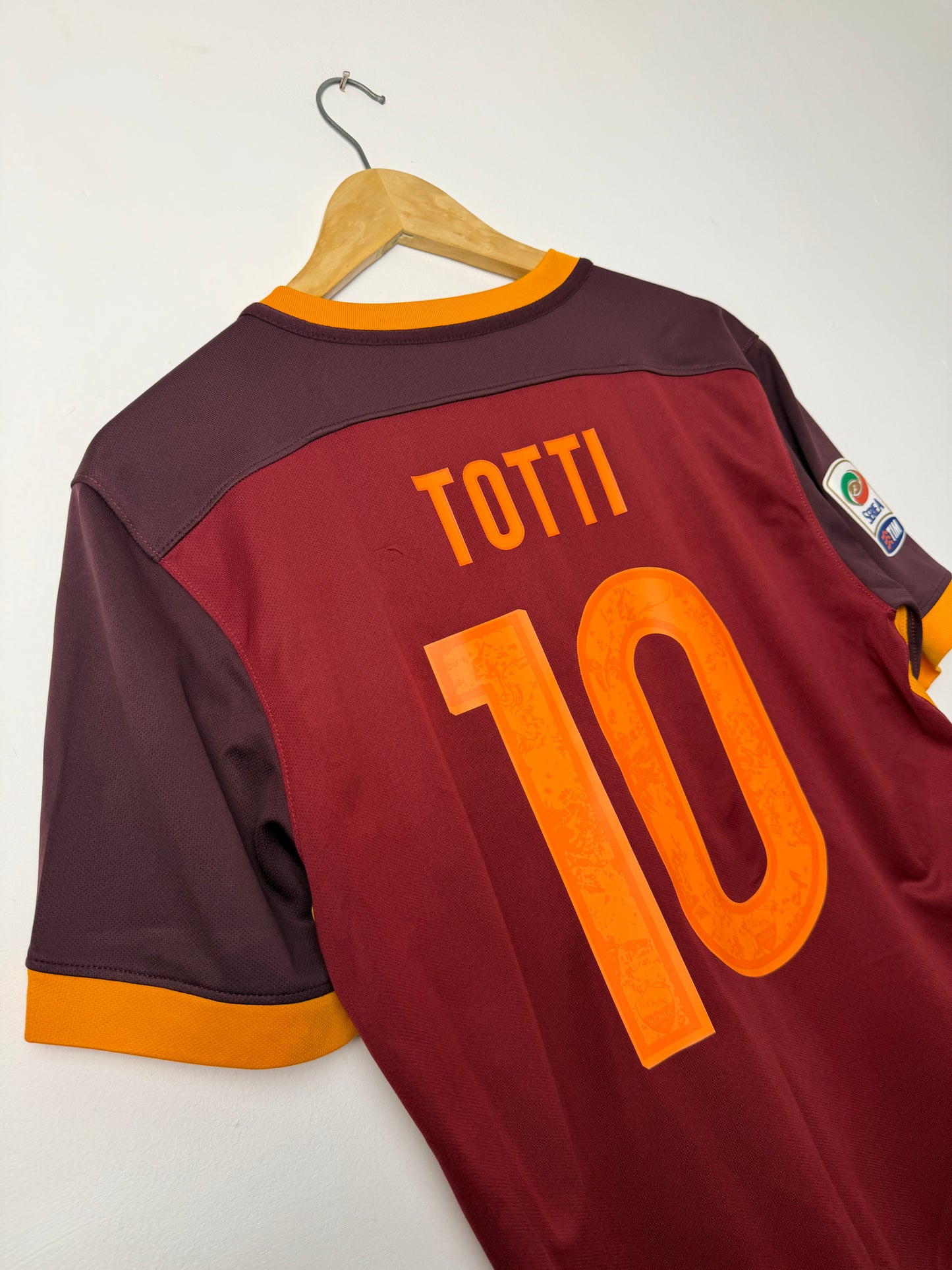 Francesco Totti AS Roma 2015-16 home football shirt (M)