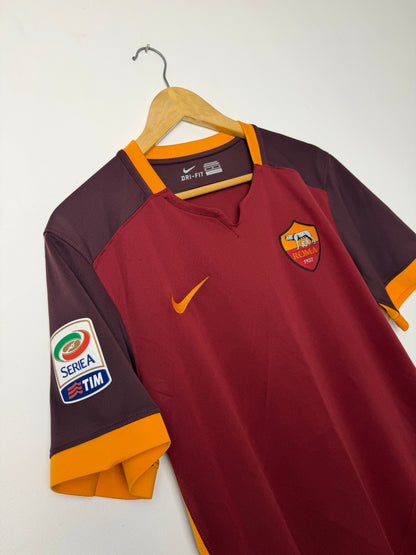 Francesco Totti AS Roma 2015-16 home football shirt (M)