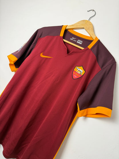 Francesco Totti AS Roma 2015-16 home football shirt (M)
