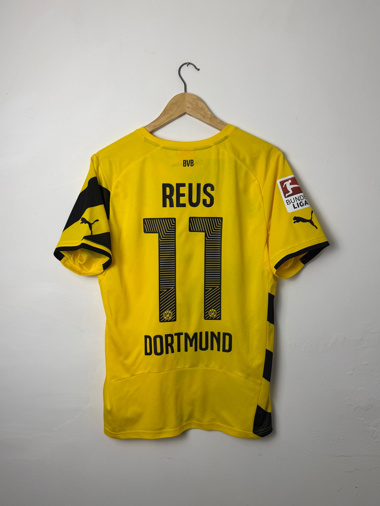 Marco Reus Borussia Dortmund 2014-15 home football shirt (M)