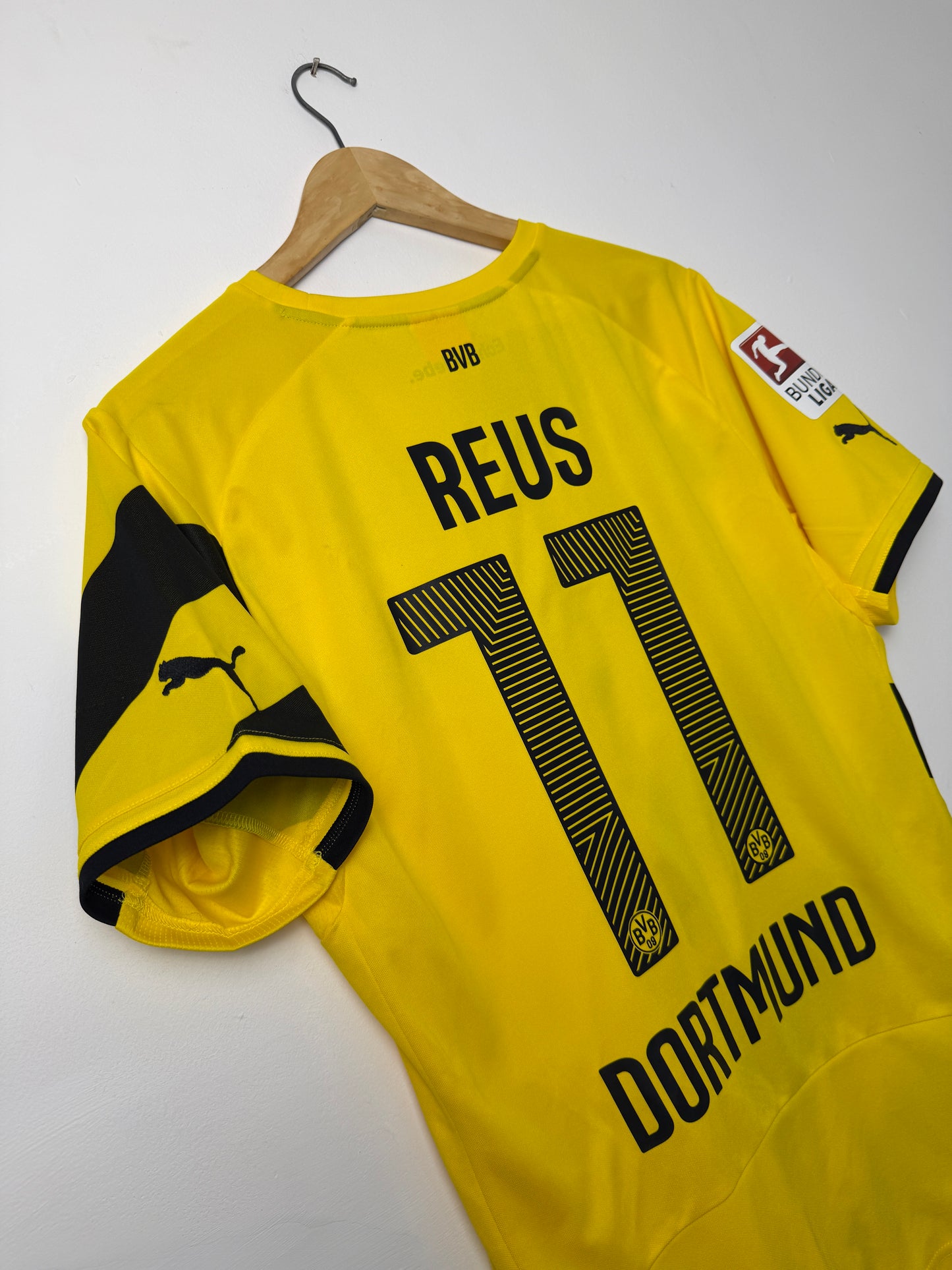 Marco Reus Borussia Dortmund 2014-15 home football shirt (M)