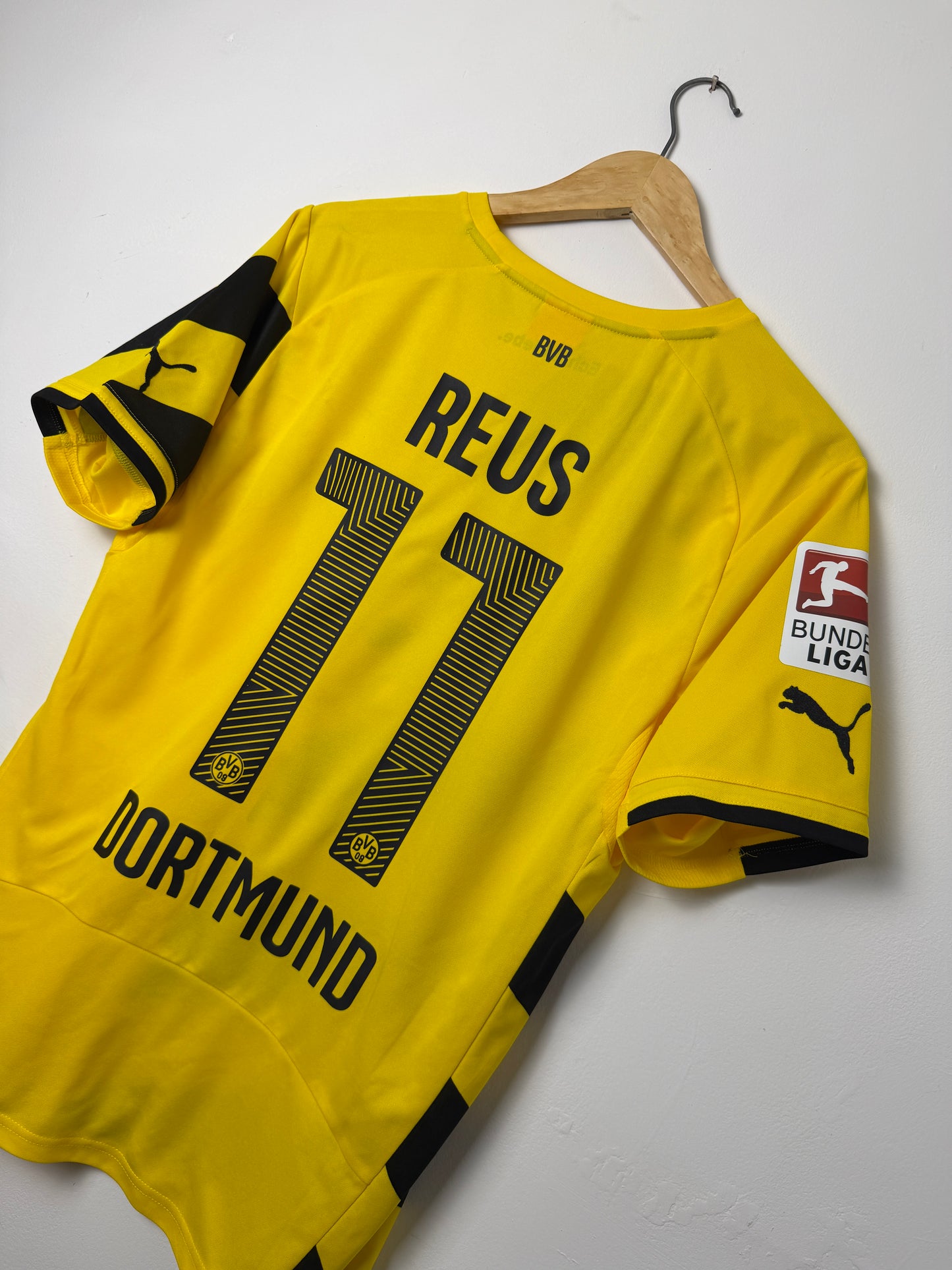 Marco Reus Borussia Dortmund 2014-15 home football shirt (M)