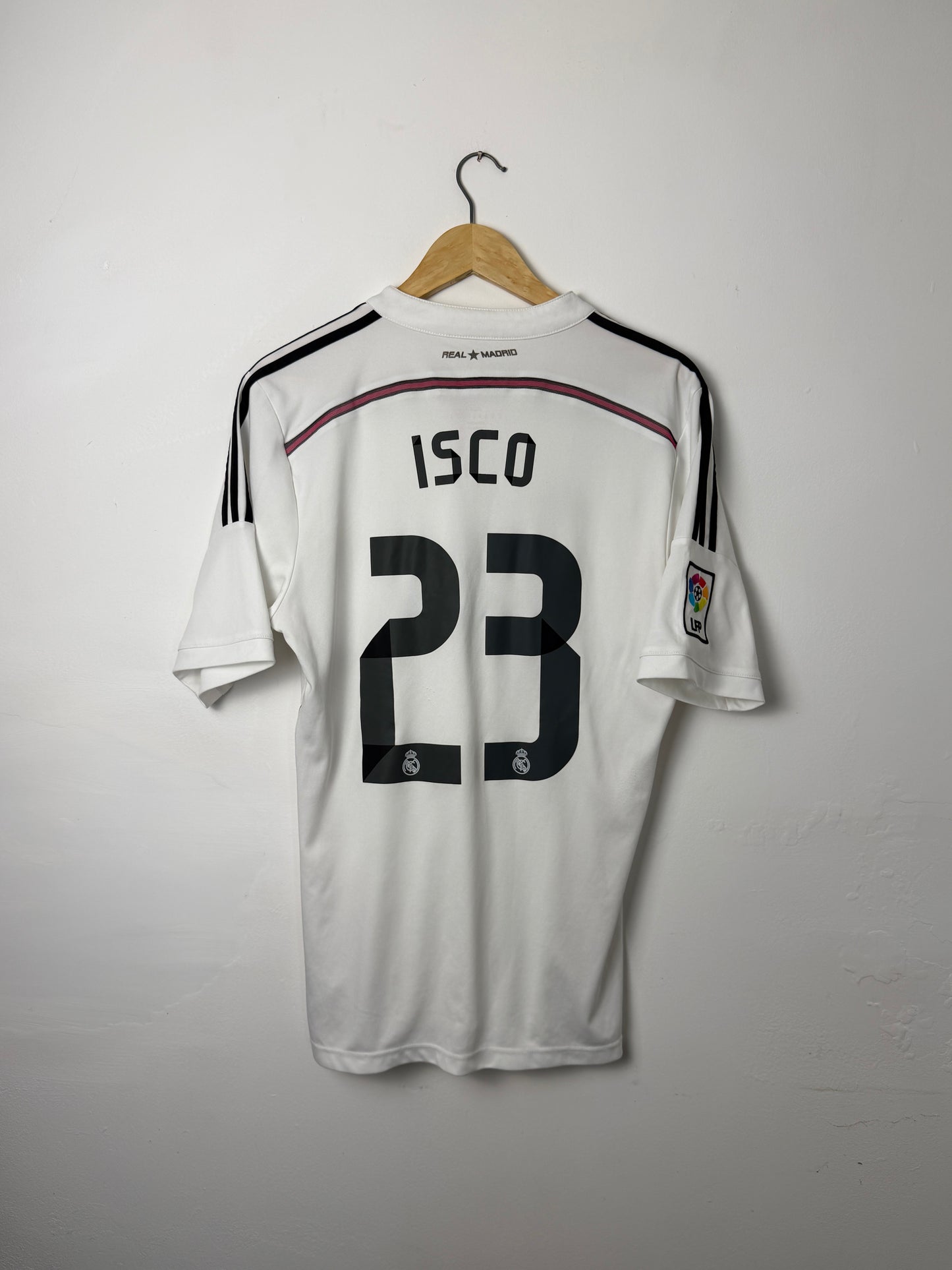 Isco Real Madrid 2014-15 home football shirt (M)