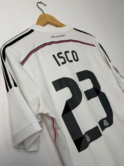 Isco Real Madrid 2014-15 home football shirt (M)