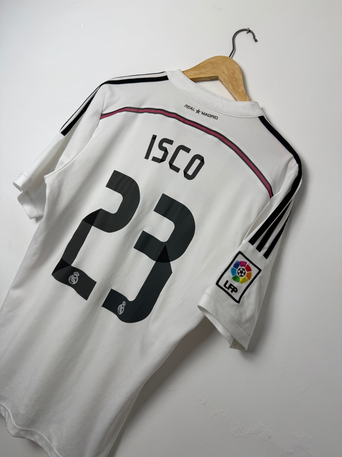Isco Real Madrid 2014-15 home football shirt (M)