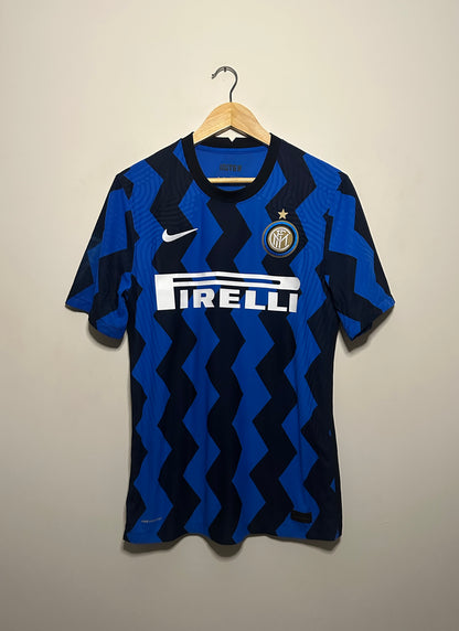 Lautaro Martinez Inter Milan 2020-21 Vaporknit home football shirt (M)
