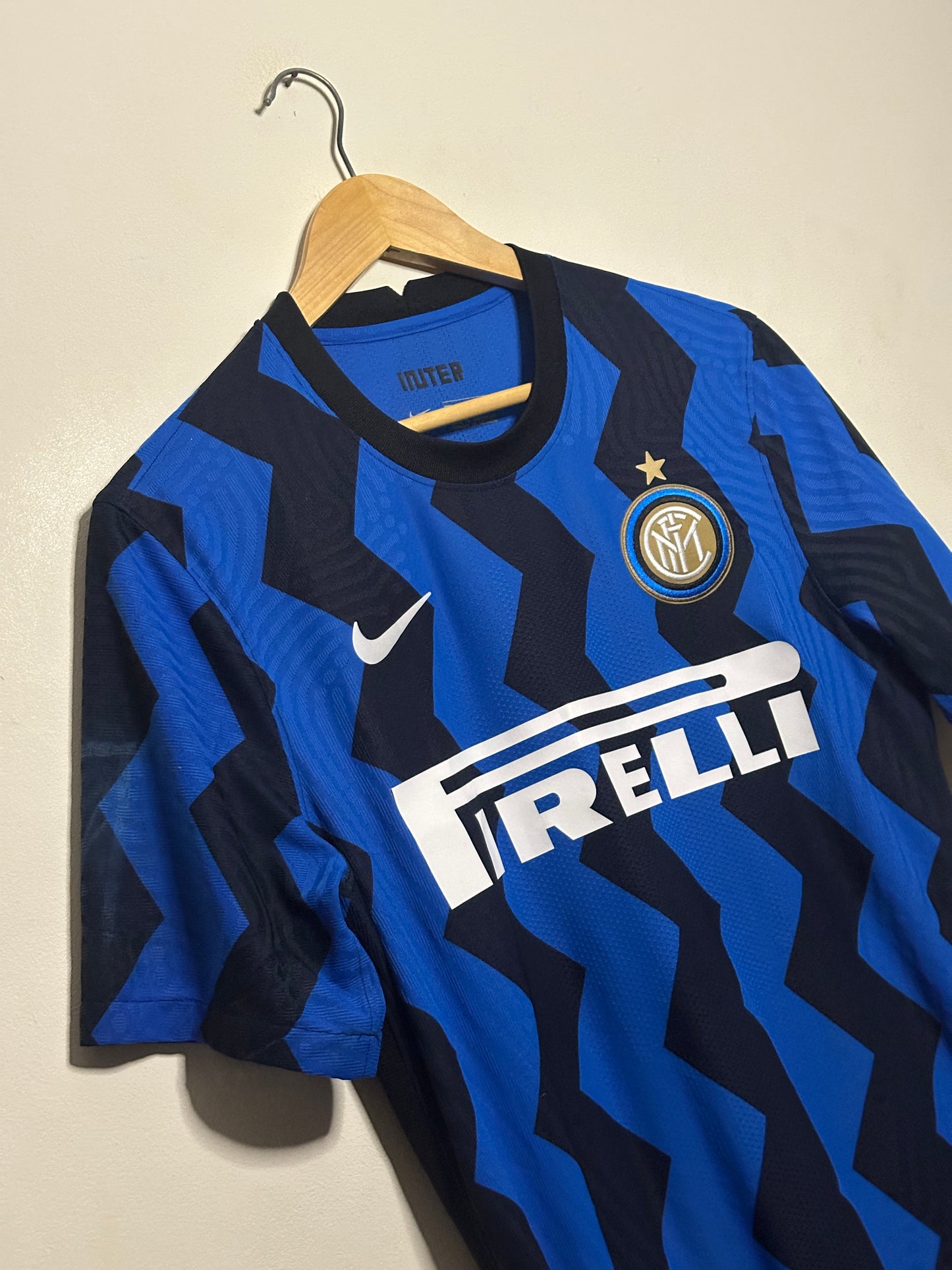 Lautaro Martinez Inter Milan 2020-21 Vaporknit home football shirt (M)