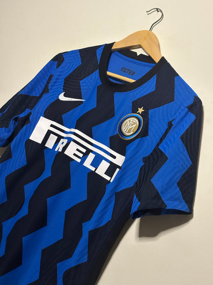 Lautaro Martinez Inter Milan 2020-21 Vaporknit home football shirt (M)