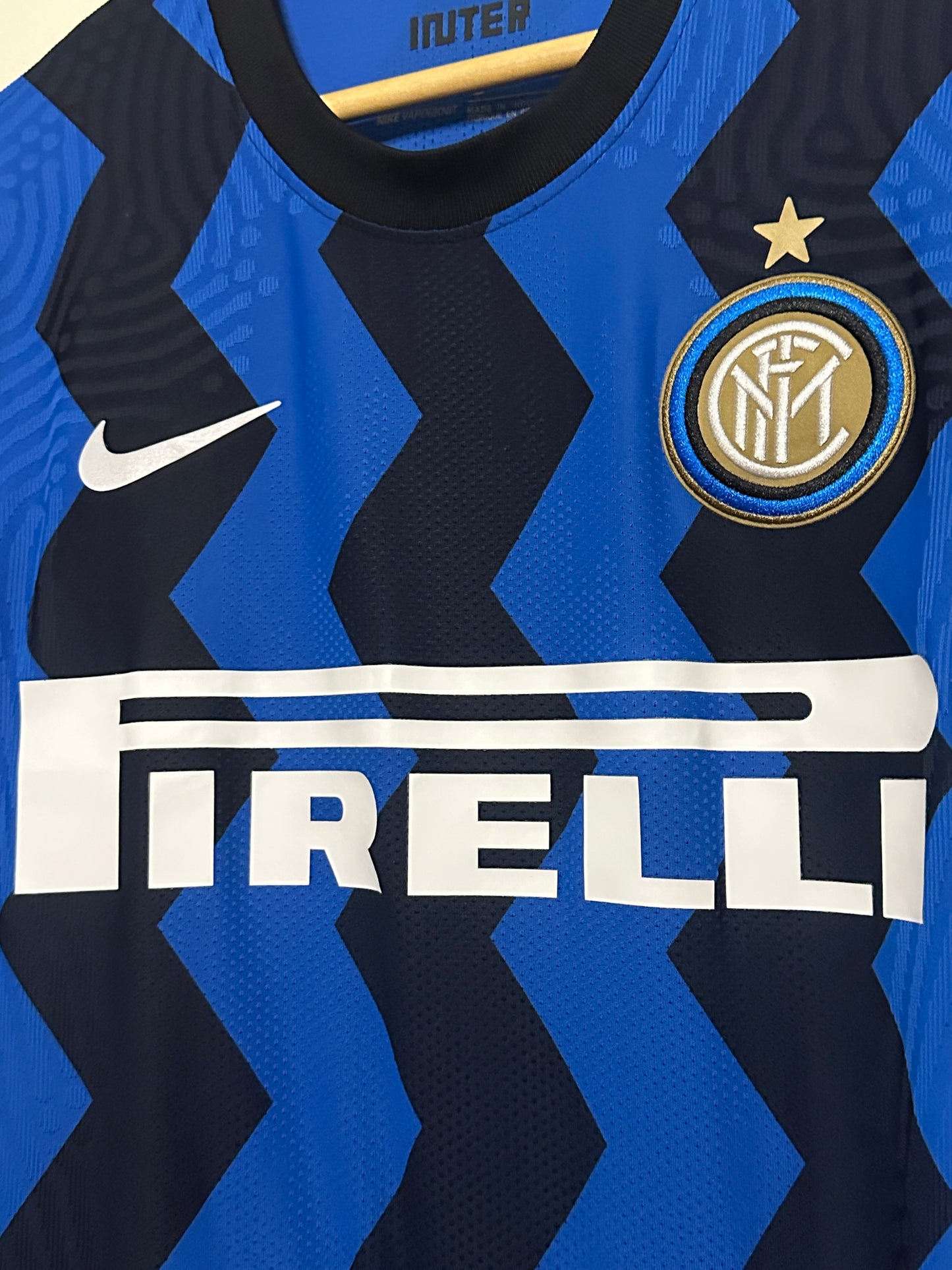Lautaro Martinez Inter Milan 2020-21 Vaporknit home football shirt (M)