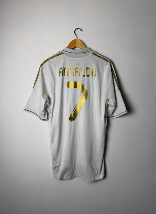 Cristiano Ronaldo Real Madrid CF 2011-12 home football shirt (L)