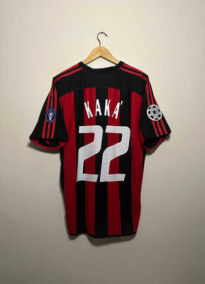 Kaka AC Milan 2003-04 home football shirt (M)