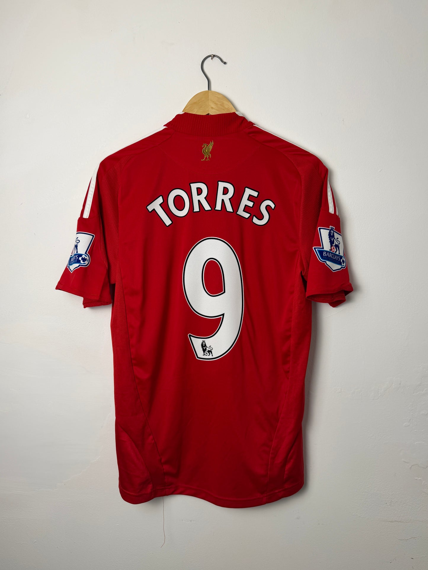 Fernando Torres Liverpool FC 2008-10 home football shirt (M)