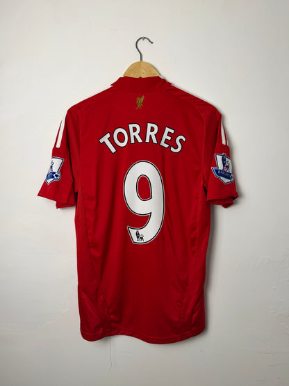 Fernando Torres Liverpool FC 2008-10 home football shirt (M)
