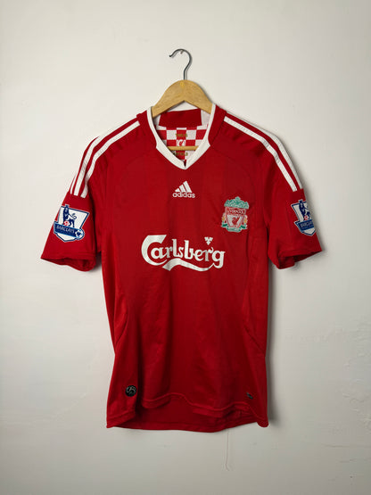 Fernando Torres Liverpool FC 2008-10 home football shirt (M)