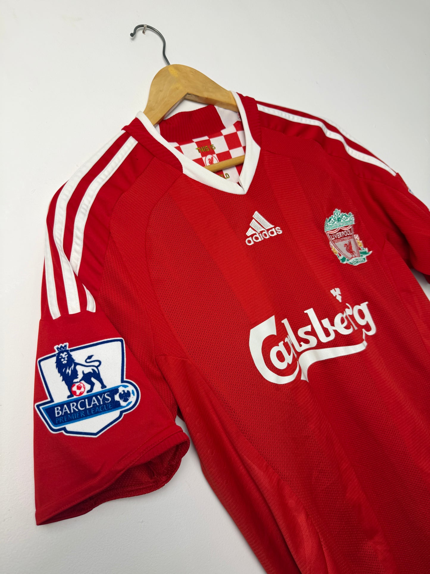 Fernando Torres Liverpool FC 2008-10 home football shirt (M)