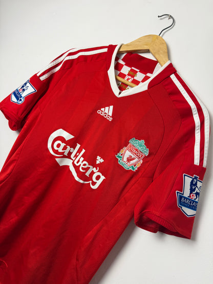 Fernando Torres Liverpool FC 2008-10 home football shirt (M)