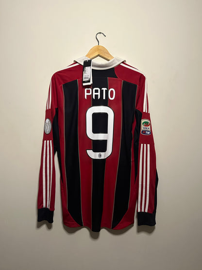 Alexandre Pato AC Milan 2012-13 long sleeve home football shirt (L)