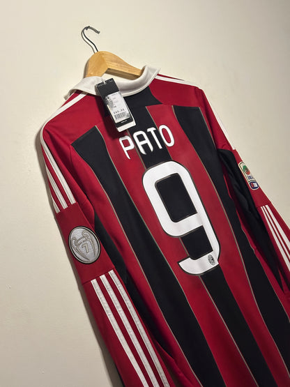 Alexandre Pato AC Milan 2012-13 long sleeve home football shirt (L)
