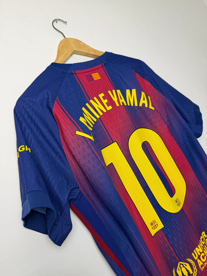 Lamine Yamal FC Barcelona 2025-26 DRI-FIT ADV home football shirt (L)