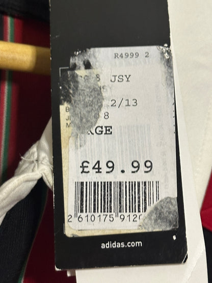 Alexandre Pato AC Milan 2012-13 long sleeve home football shirt (L)