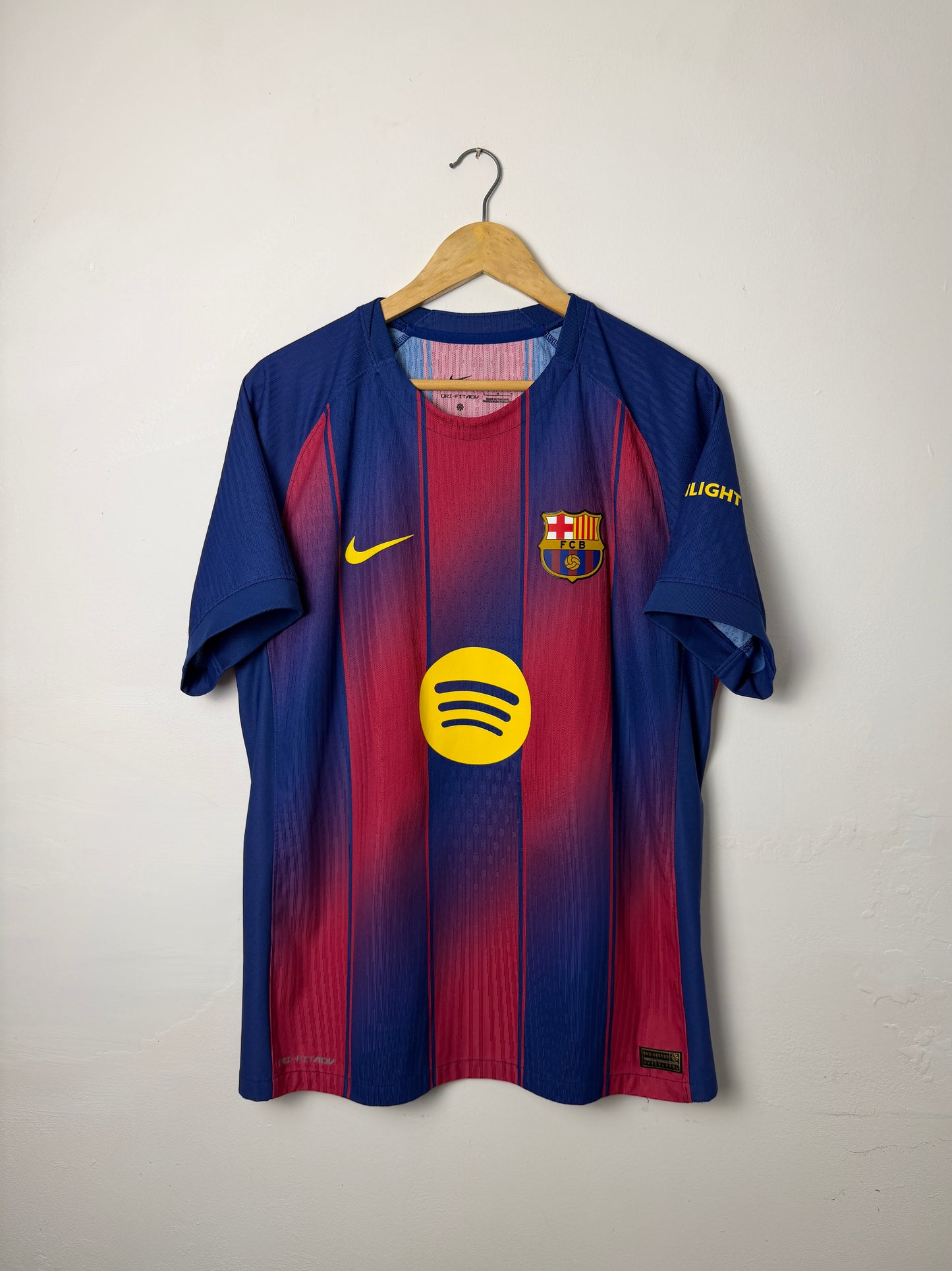 Lamine Yamal FC Barcelona 2025-26 DRI-FIT ADV home football shirt (L)