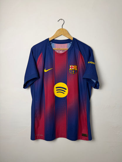 Lamine Yamal FC Barcelona 2025-26 DRI-FIT ADV home football shirt (L)