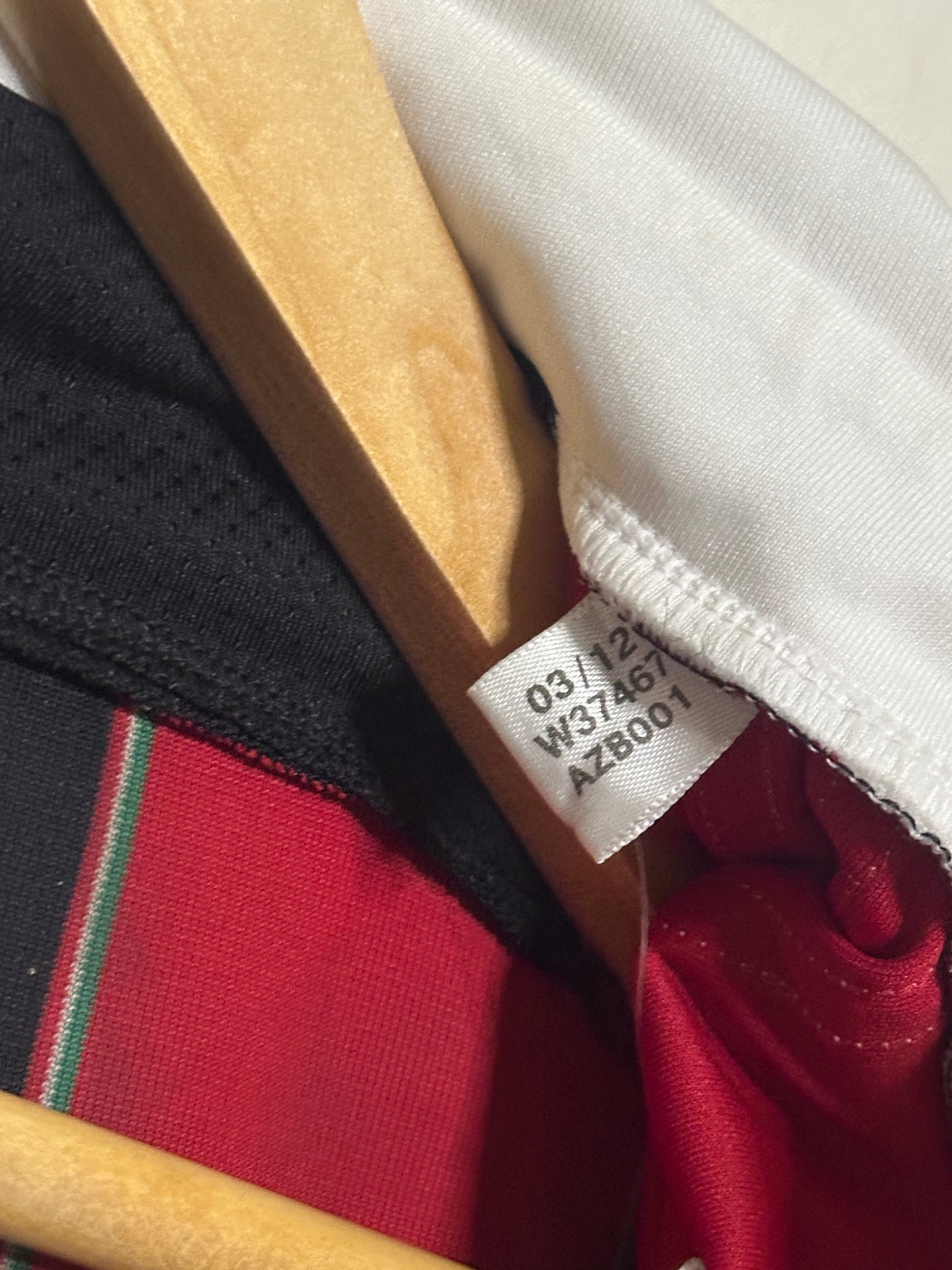 Alexandre Pato AC Milan 2012-13 long sleeve home football shirt (L)