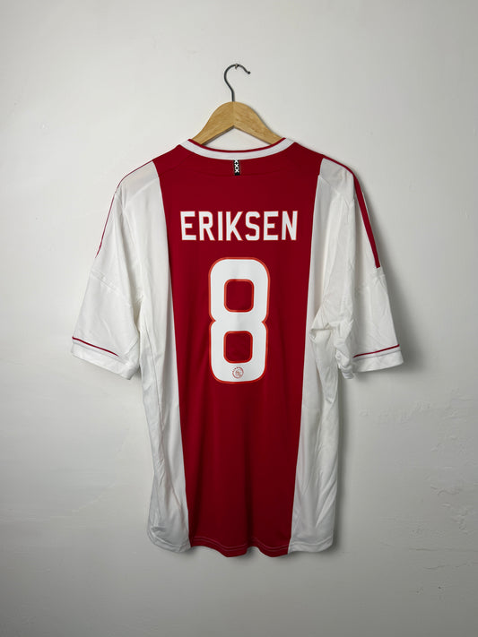 Christian Eriksen AFC Ajax 2012-13 home football shirt (L)