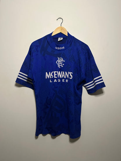 Rangers FC 1994-96 home football shirt (L)