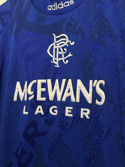Rangers FC 1994-96 home football shirt (L)