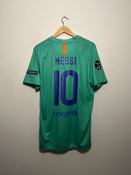 Lionel Messi FC Barcelona 2011-12 third football shirt (L)