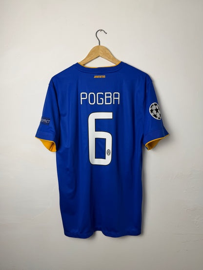 Paul Pogba Juventus FC 2014-15 away football shirt (L)