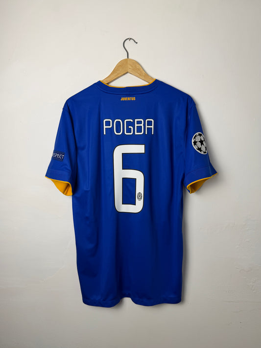 Paul Pogba Juventus FC 2014-15 away football shirt (L)