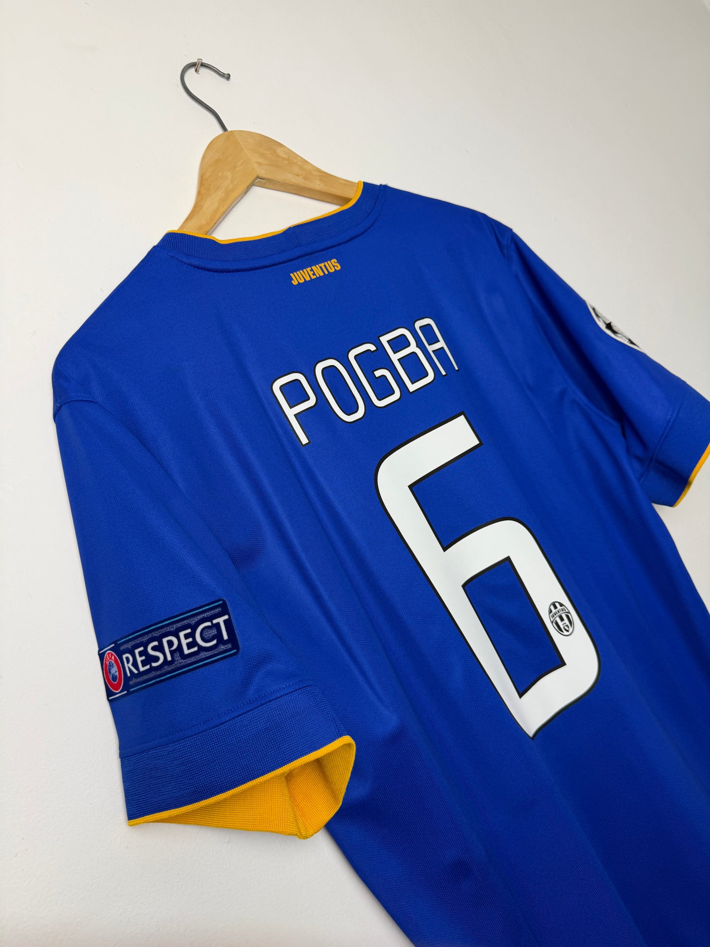 Paul Pogba Juventus FC 2014-15 away football shirt (L)