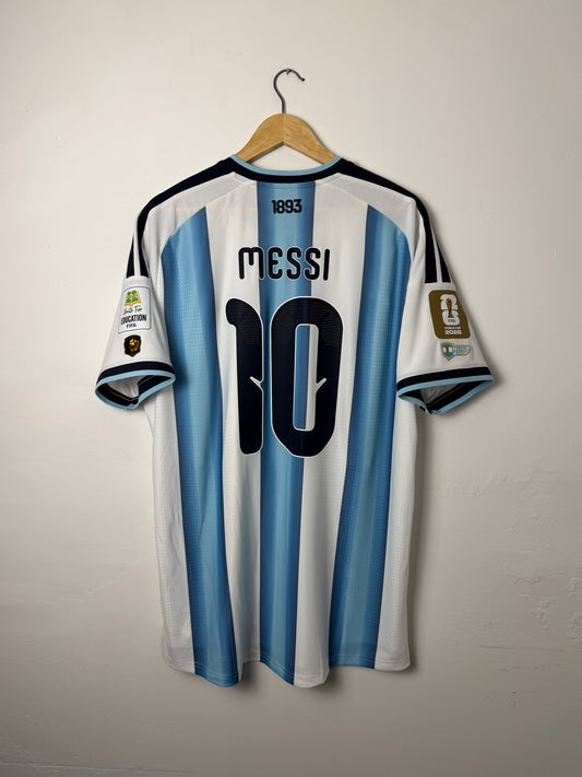 Lionel Messi Argentina 2026 World Cup CLIMACOOL+ home football shirt (XL)