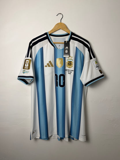 Lionel Messi Argentina 2026 World Cup CLIMACOOL+ home football shirt (XL)