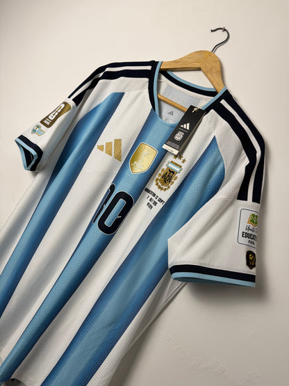 Lionel Messi Argentina 2026 World Cup CLIMACOOL+ home football shirt (XL)