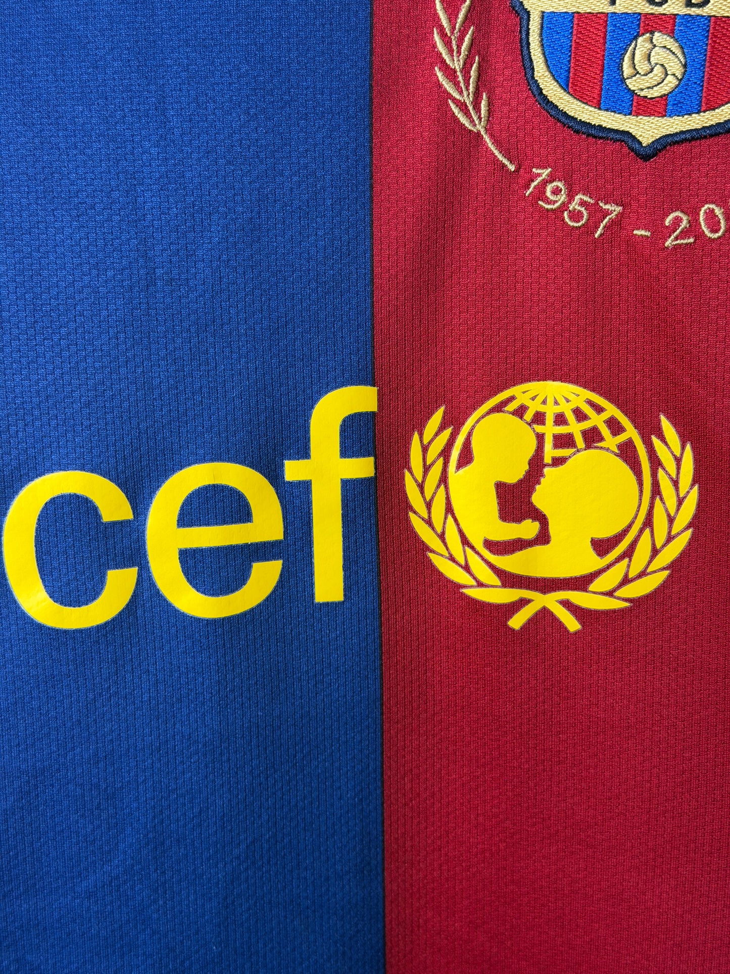 Ronaldinho FC Barcelona 2007-08 home football shirt (XL)