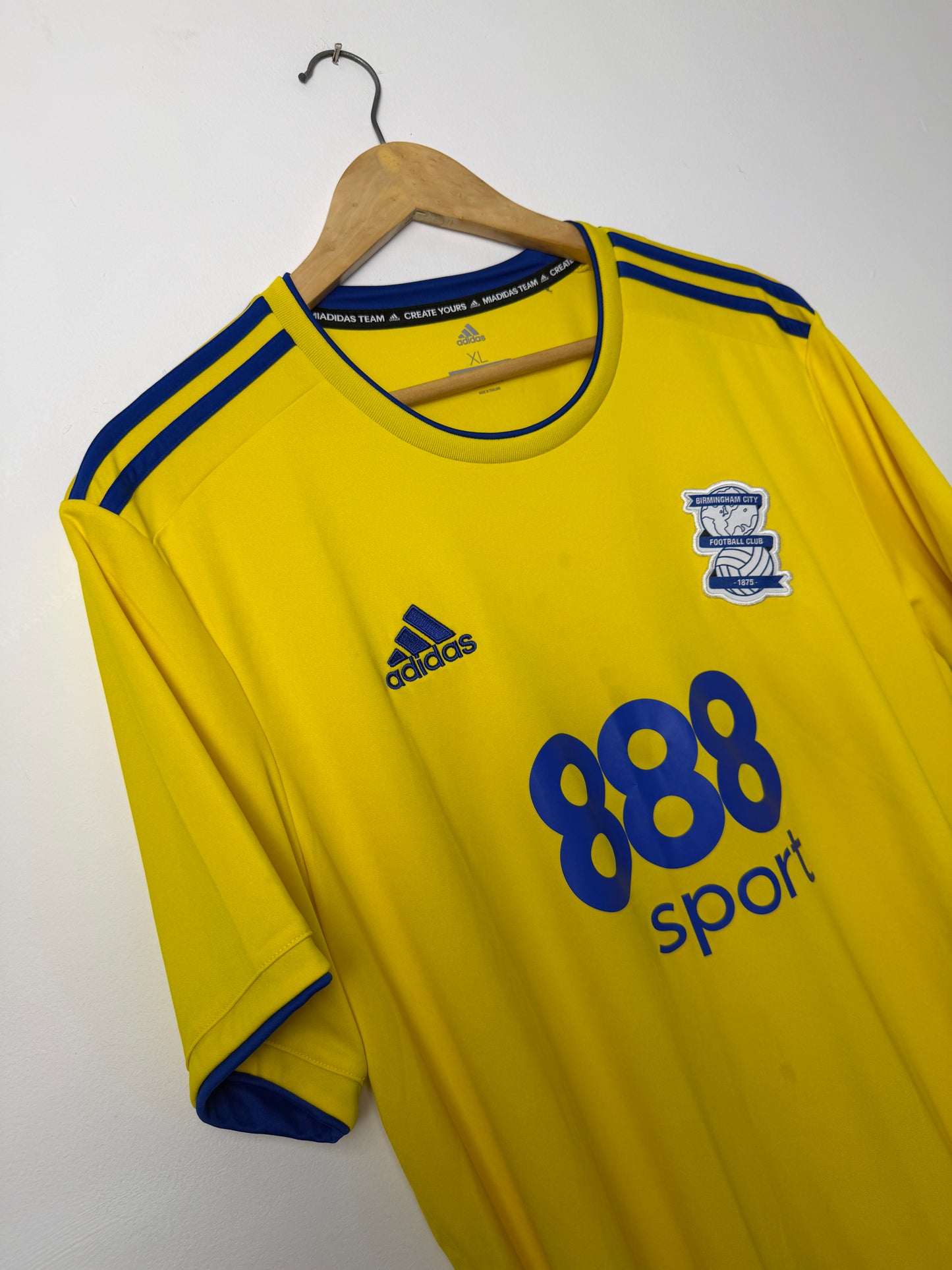 Birmingham City FC 2019-20 away football shirt (XL)