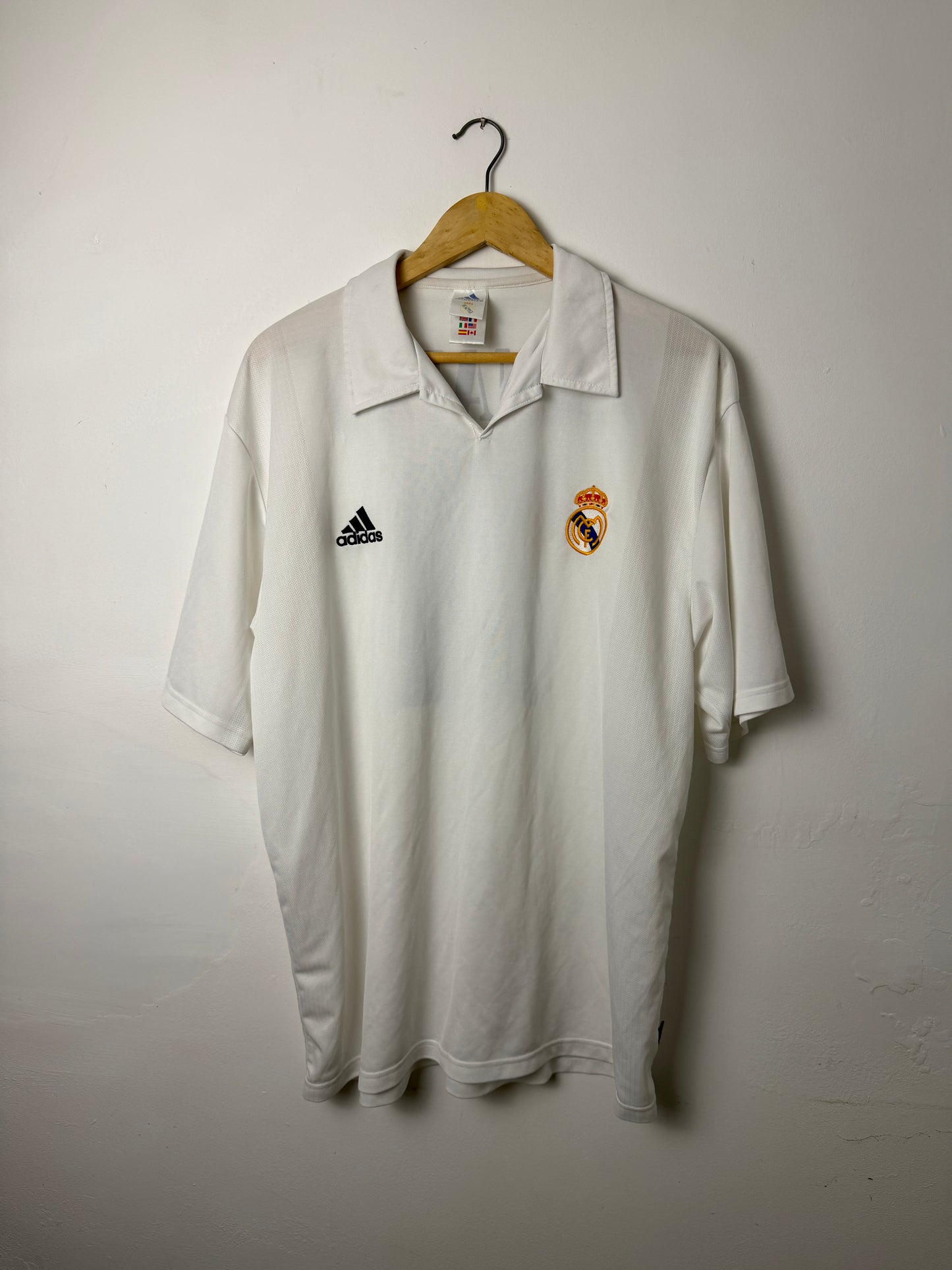 Ronaldo Nazario Real Madrid CF 2002-03 home football shirt (XL)