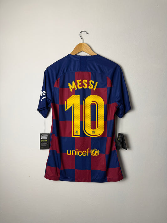 Lionel Messi FC Barcelona 2018-19 home football shirt (M)