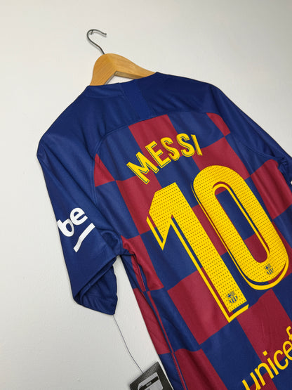 Lionel Messi FC Barcelona 2018-19 home football shirt (M)