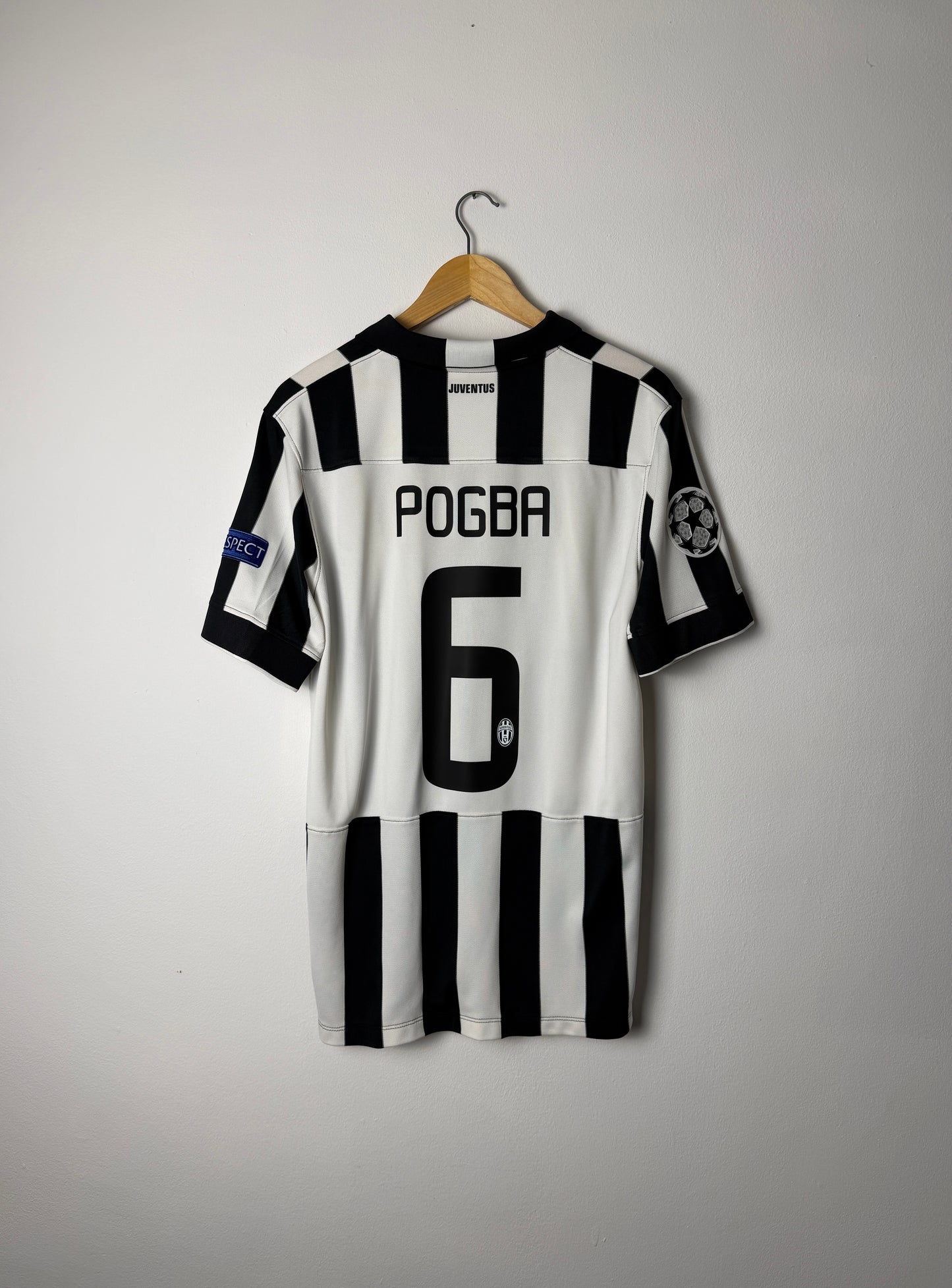 Paul Pogba Juventus FC 2014-15 home football shirt (L)