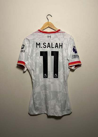 Mohamed Salah Liverpool FC Liverpool FC 2024-25 player spec third football shirt (M)