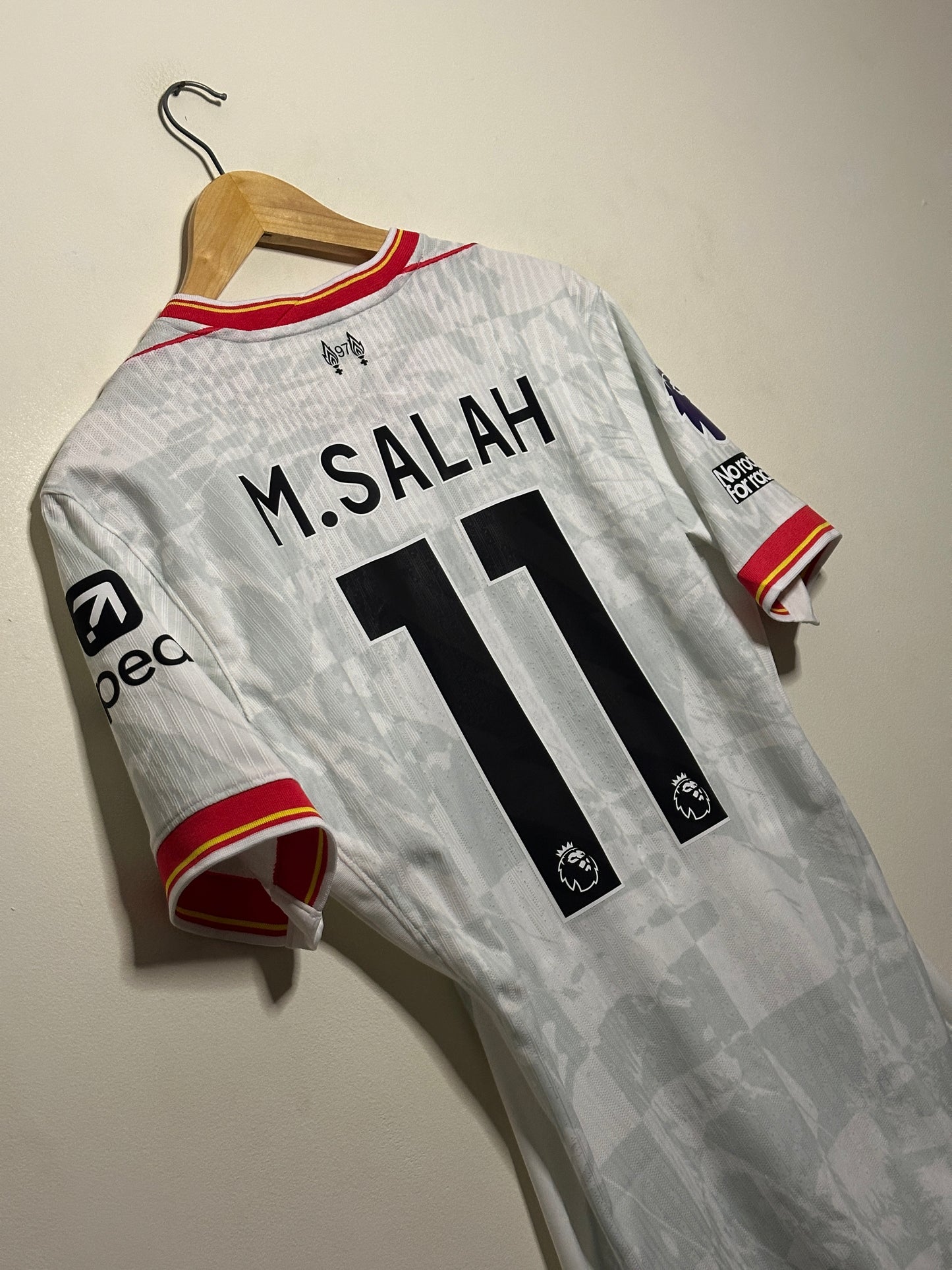 Mohamed Salah Liverpool FC Liverpool FC 2024-25 player spec third football shirt (M)