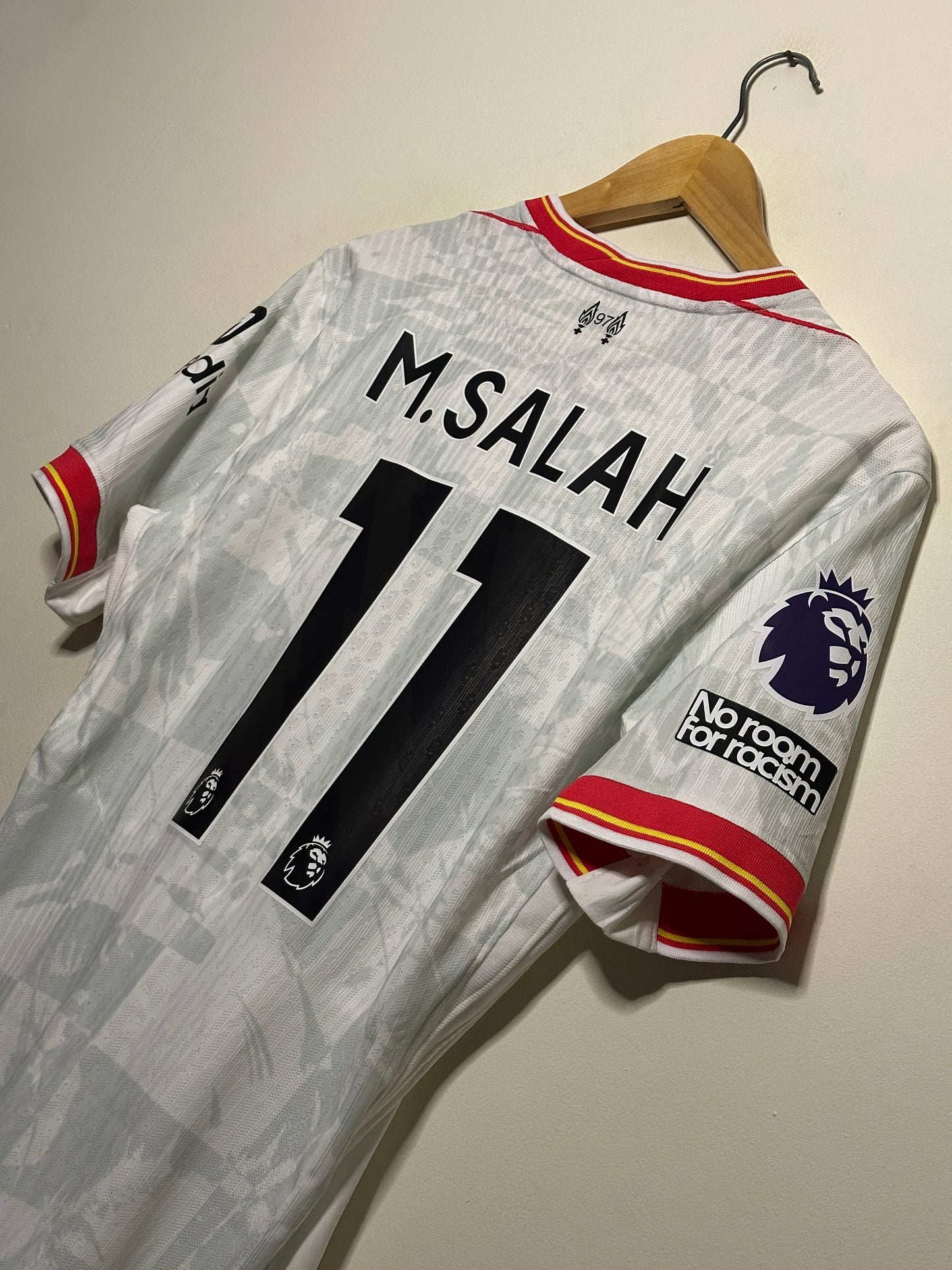 Mohamed Salah Liverpool FC Liverpool FC 2024-25 player spec third football shirt (M)