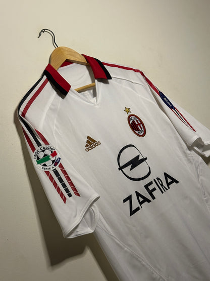 Paolo Maldini AC Milan 2003-04 away football shirt (M)