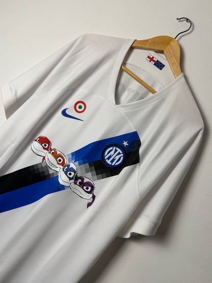 Lautaro Martinez Inter Milan 2023-24 away football shirt (XL)